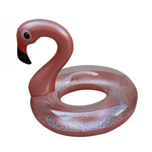 Boia Inflável Flamingo Gigante Piscina - Verão