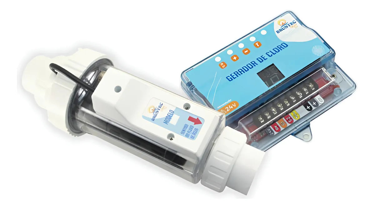 Gerador de Cloro Base de Sal Brustec Br-60 Piscina