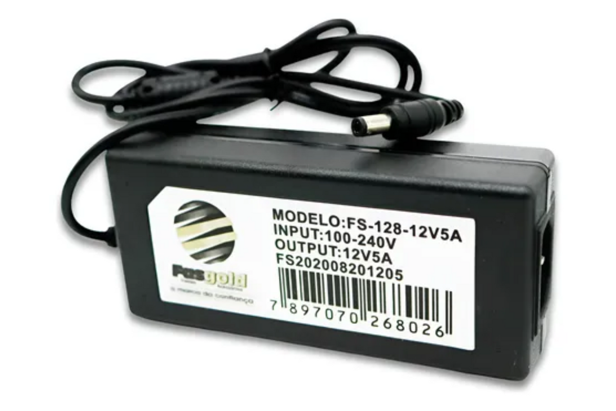 Fonte Fasgold Cabeada 5a 60w