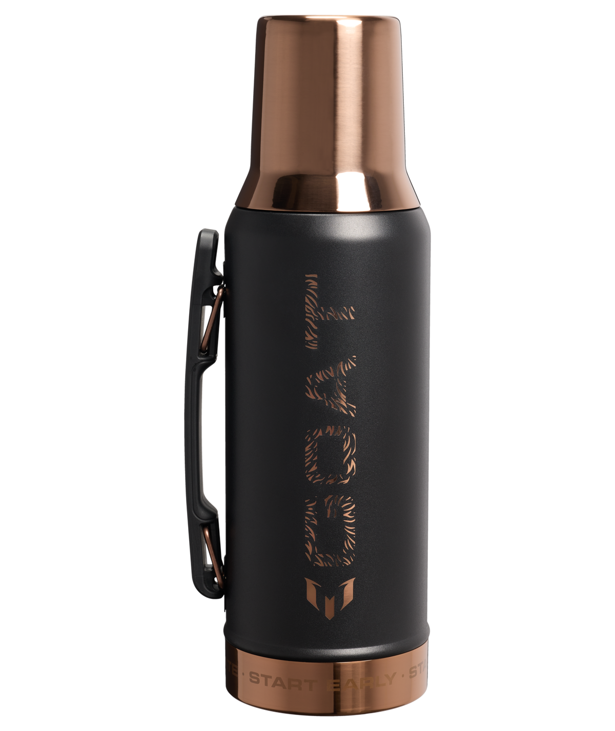 Garrafa Térmica Mate System Messi Black Stanley | 1.2L