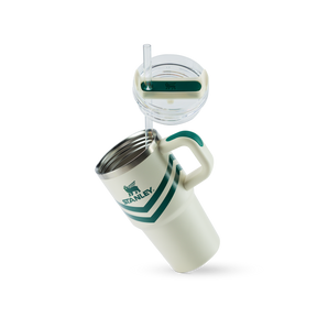 Copo Quencher Com Alça Cream Chevron Stanley | 591ml