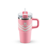 Copo Quencher Com Alça Plumeria Chevron Stanley | 591ml