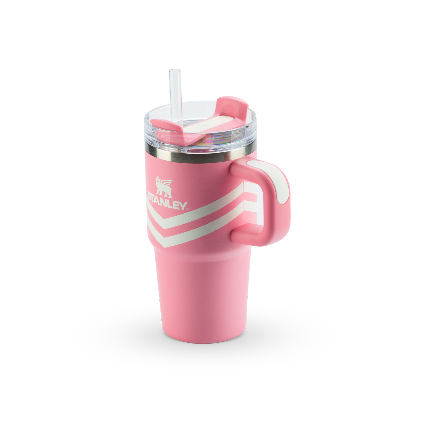 Copo Quencher Com Alça Plumeria Chevron Stanley | 591ml