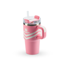 Copo Quencher Com Alça Plumeria Chevron Stanley | 591ml