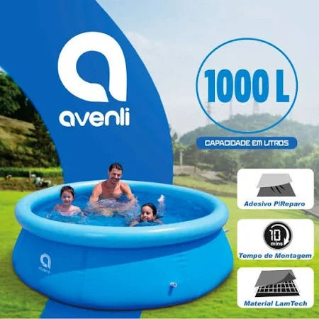 Piscina Inflável Redonda 1000L